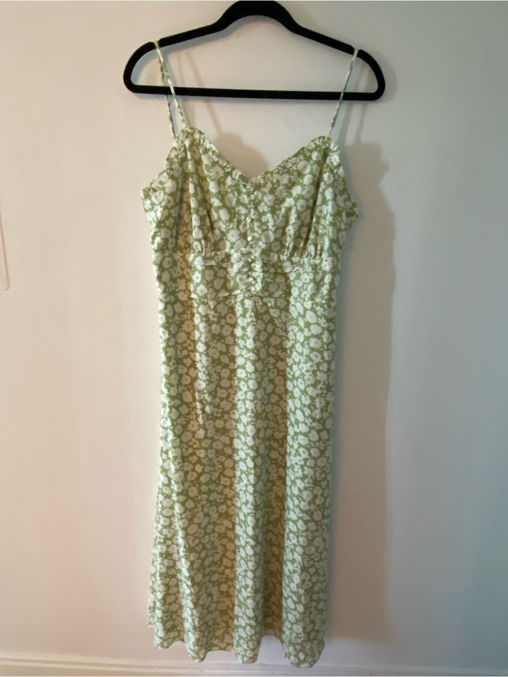 Lulu's Floral Midi Slip Dress